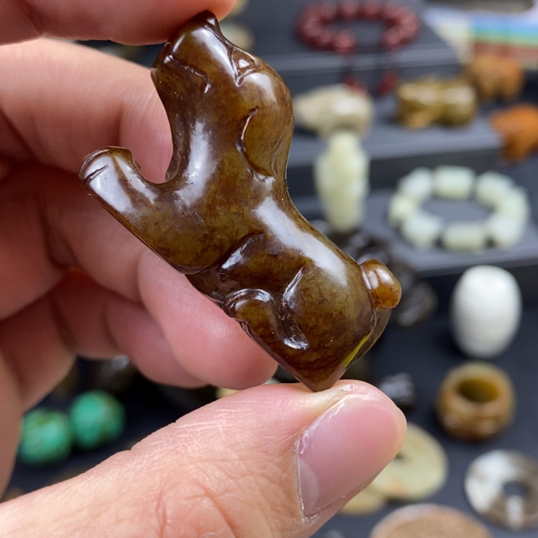 和田玉挂件未镶嵌用****8