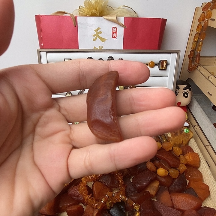 裸石琥珀未镶嵌蜜蜡