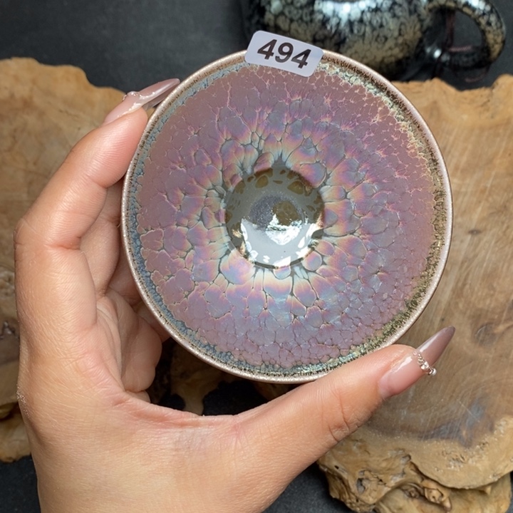 茶盏建窑建盏主人杯494