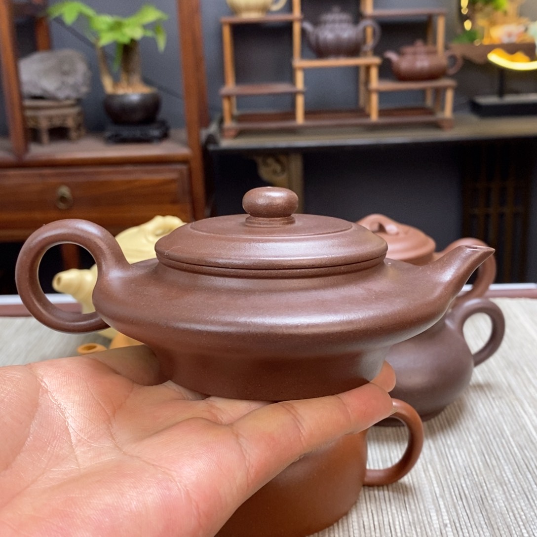 紫泥茶壶容量220毫升
