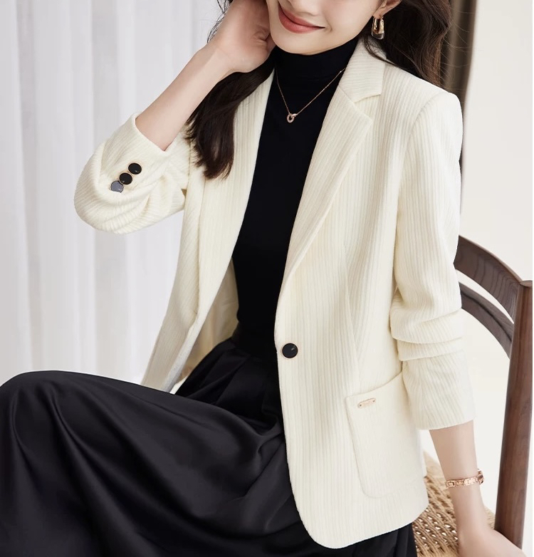 【Z3325】（微瑕）春秋时尚百搭气质女士西装外套