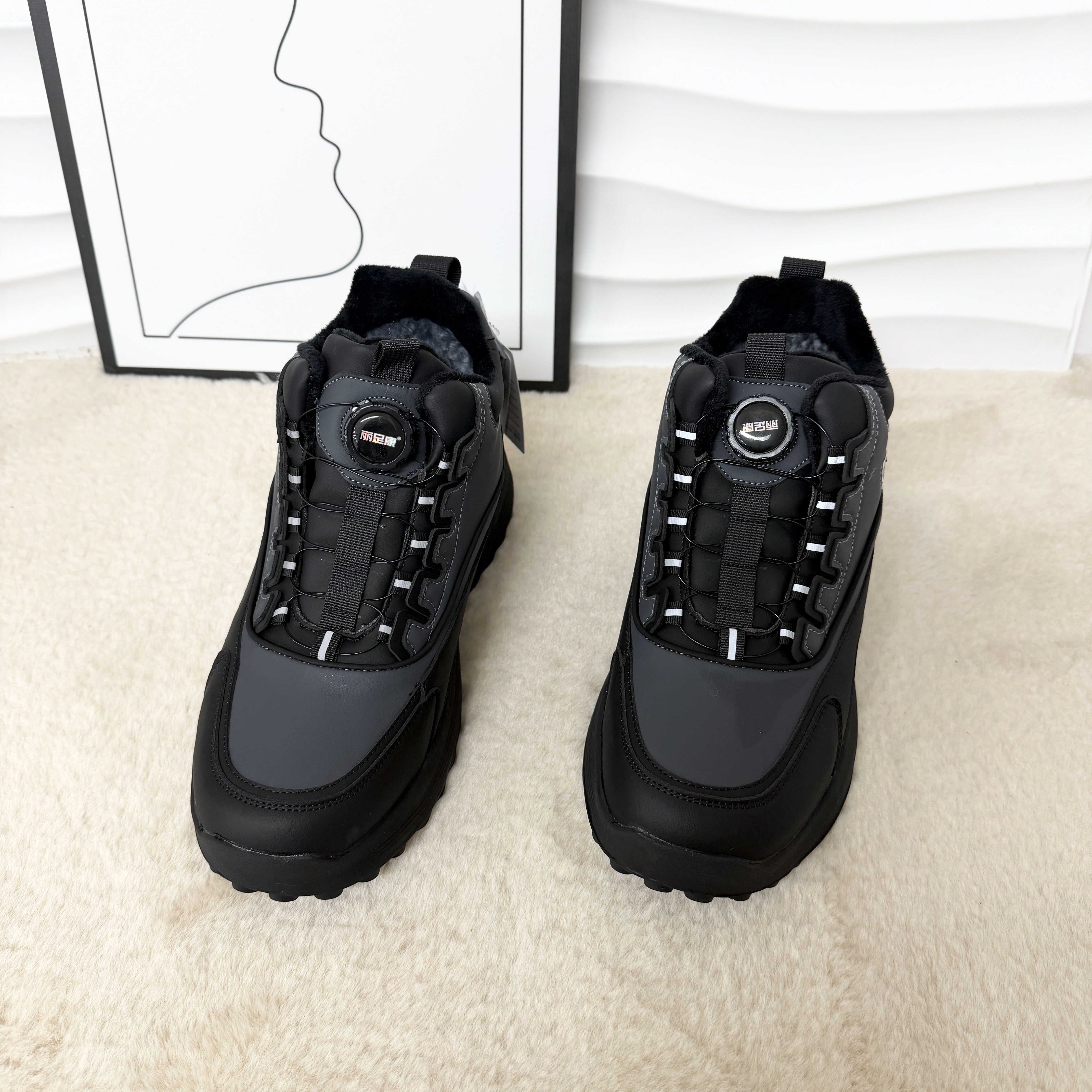 新款气质百搭潮流男士{羊毛}时尚休闲鞋/LZK/LM6618