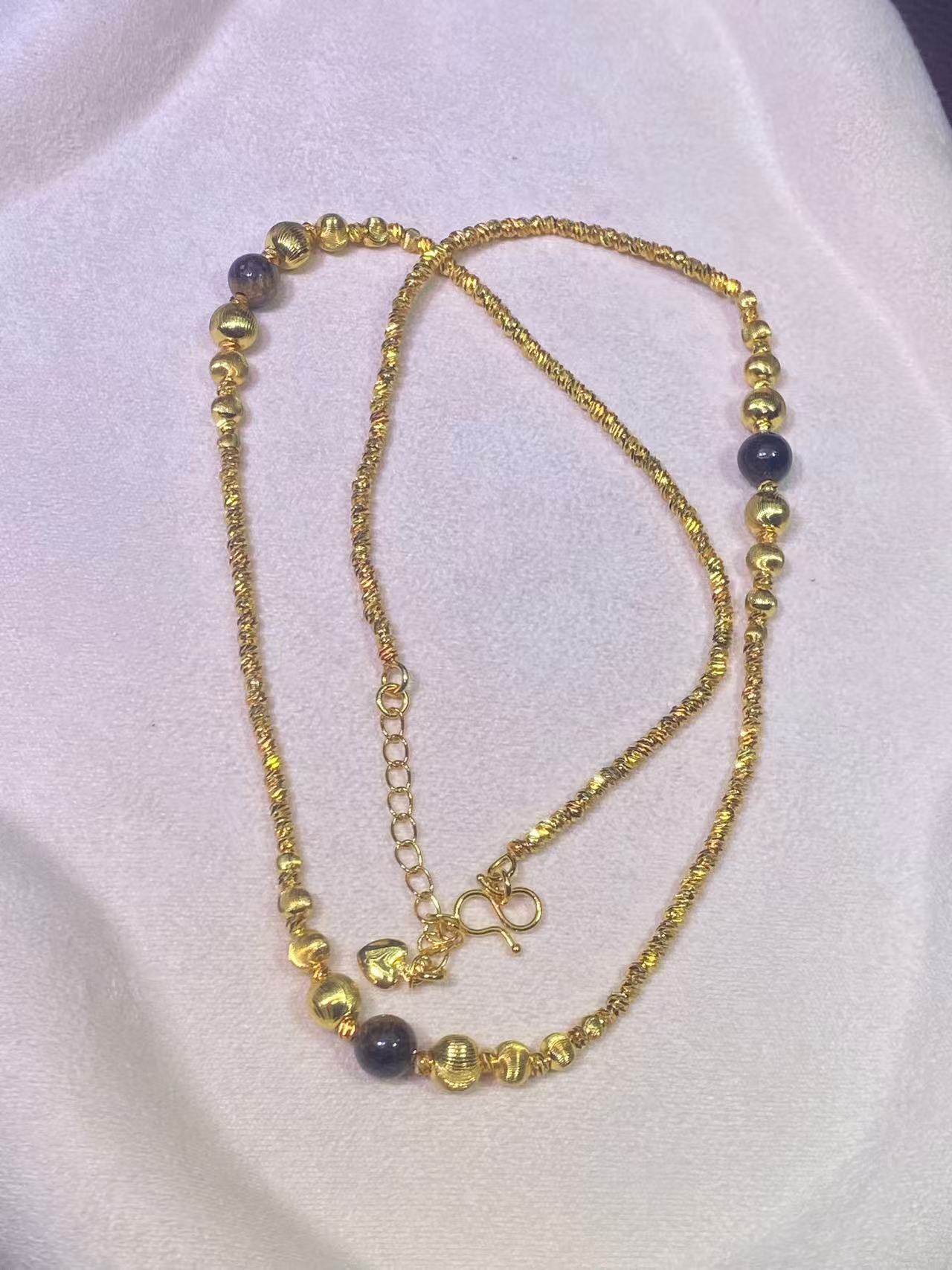 项链 【米米甄选 高端大气】黄色项链JD-2667