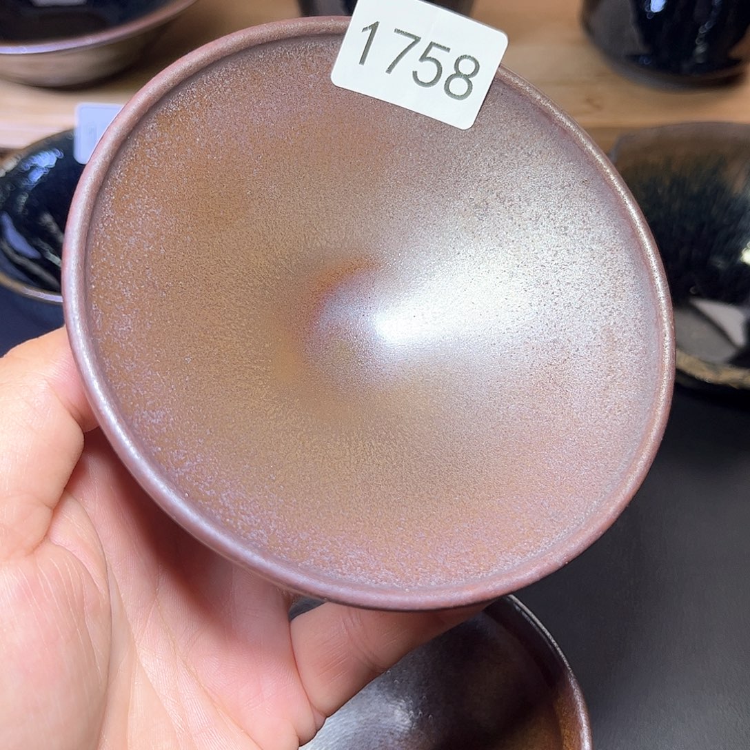 茶盏柴烧建盏茶器1758