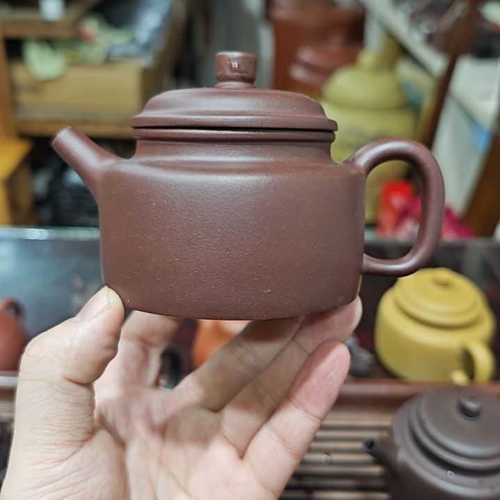 紫砂茶壶山***&紫泥德中256cc