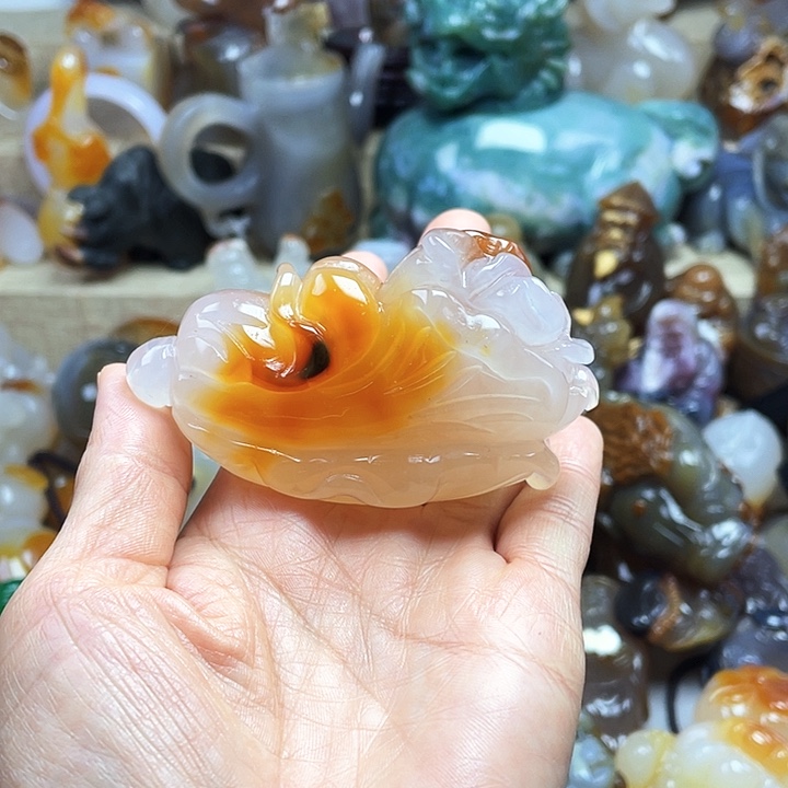 玛瑙/玉髓饰品 未镶嵌