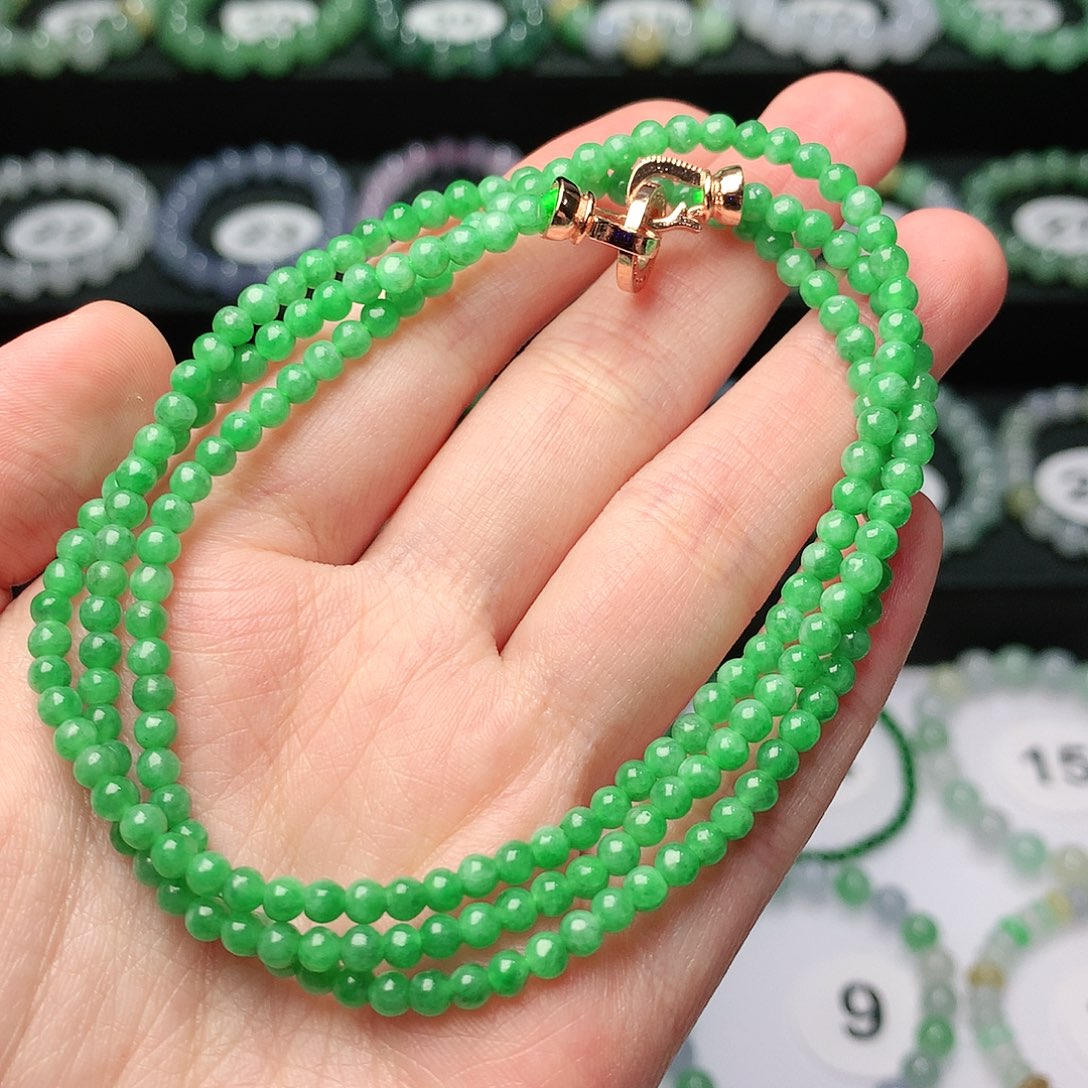 翡翠手链未镶嵌翡翠