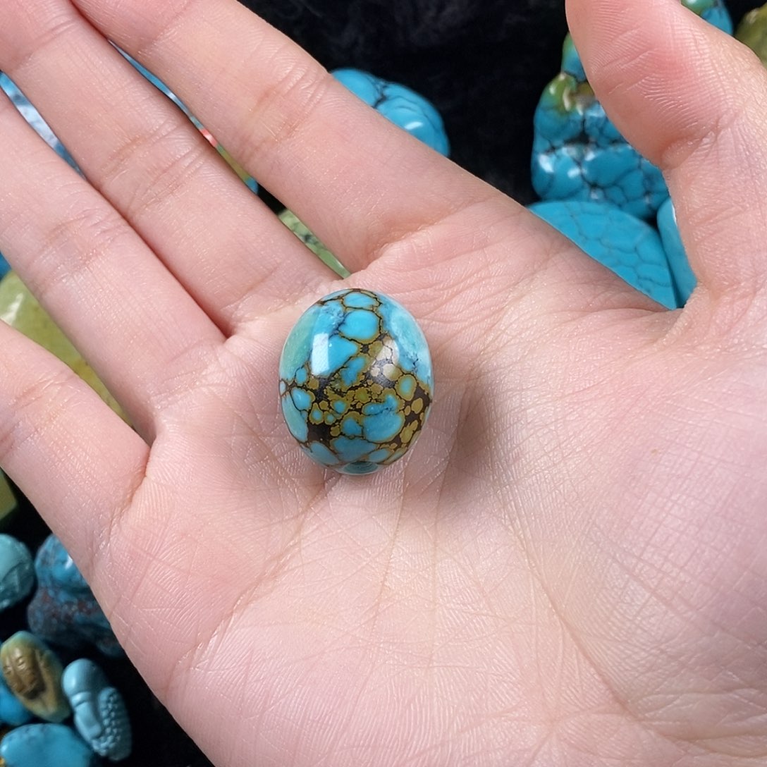 昕*高瓷精品玉化枣珠b