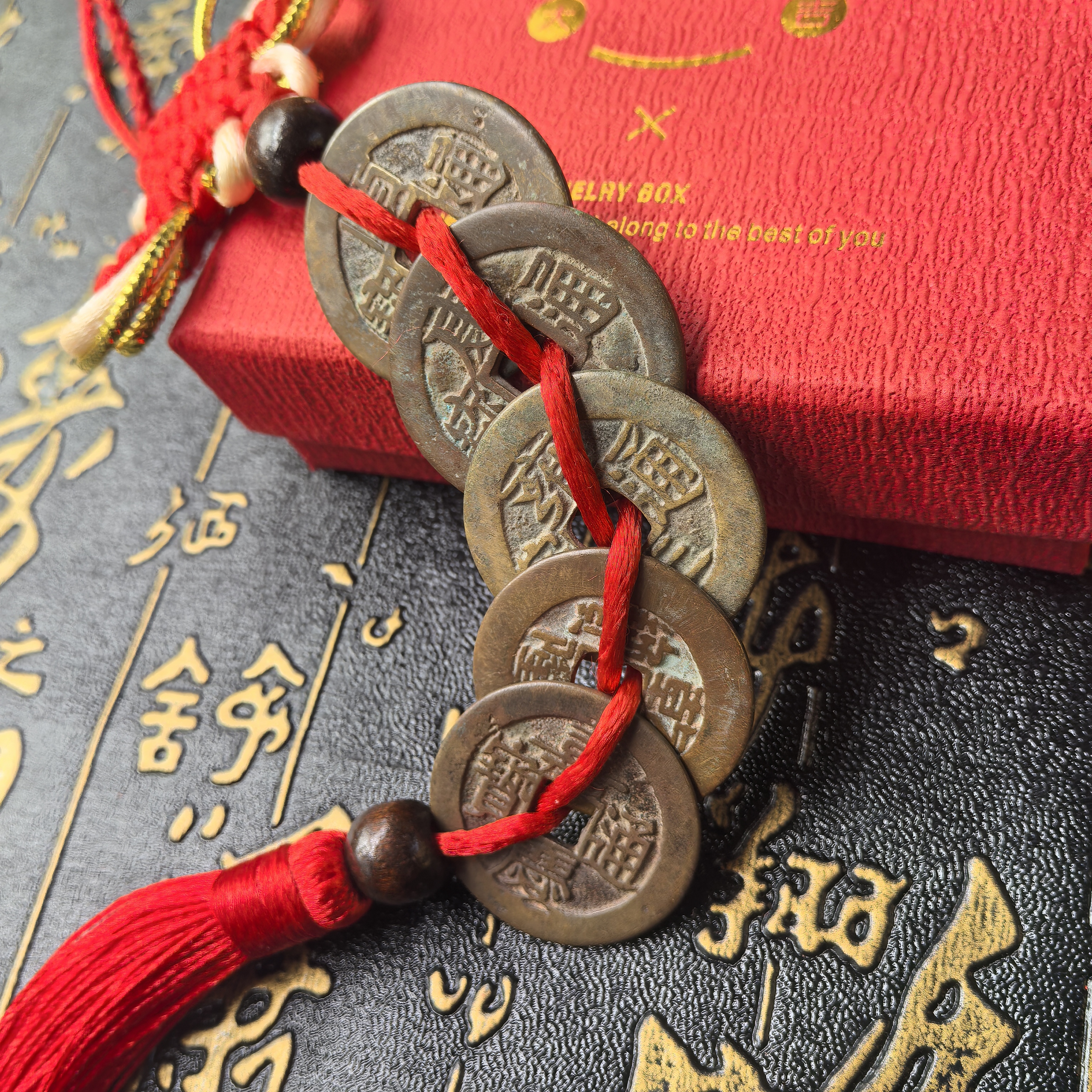 专用加厚入户门压门槛石门槛石出入平安门对门现代五帝钱挂件