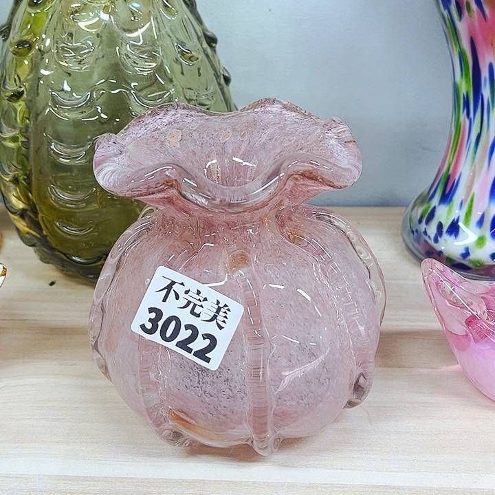 3022钱袋  家悦琉璃工艺品不完美