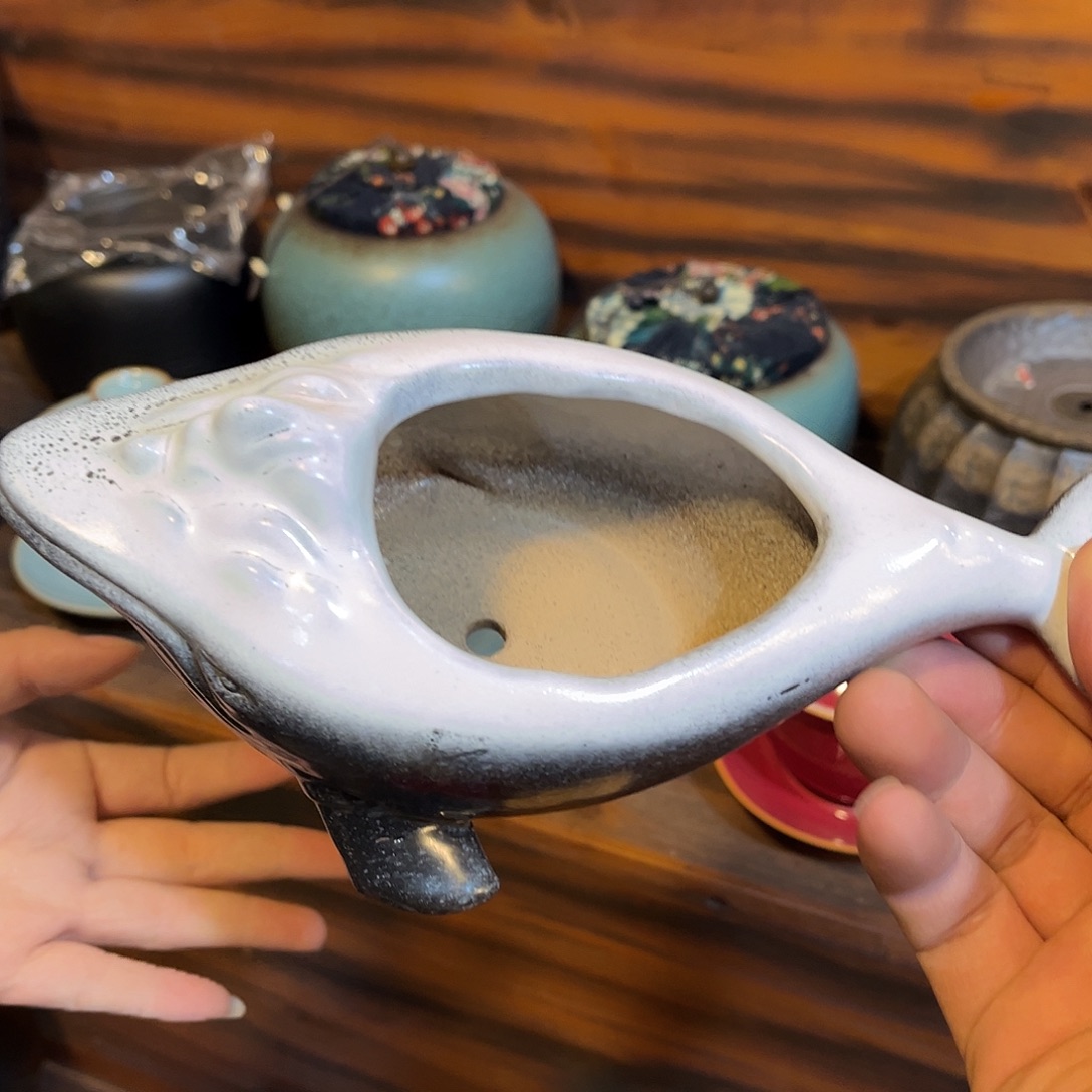 陶瓷茶具摆件香炉