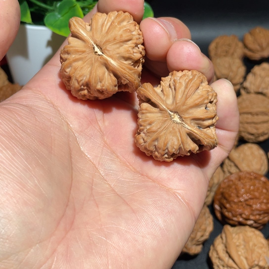 文玩核桃把件晚****风39白狮子