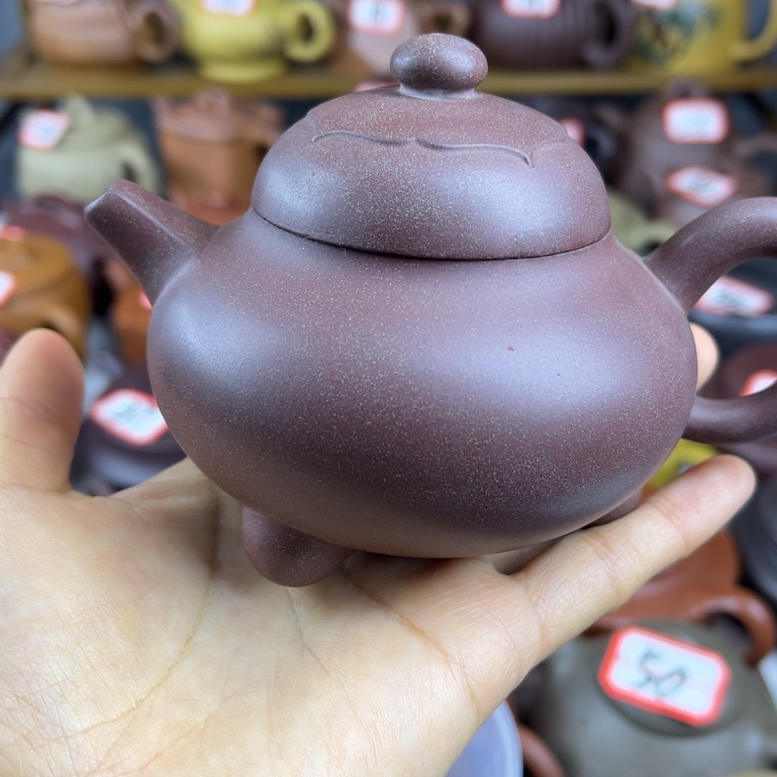 紫砂茶壶宜兴紫砂壶微瑕跳沙