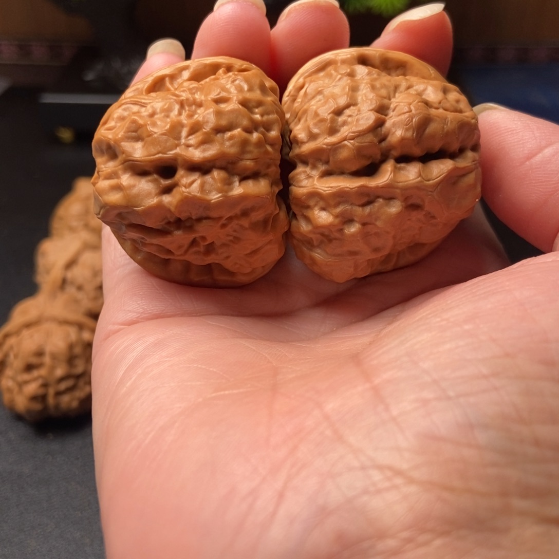 文玩核桃把件蛤蟆头39