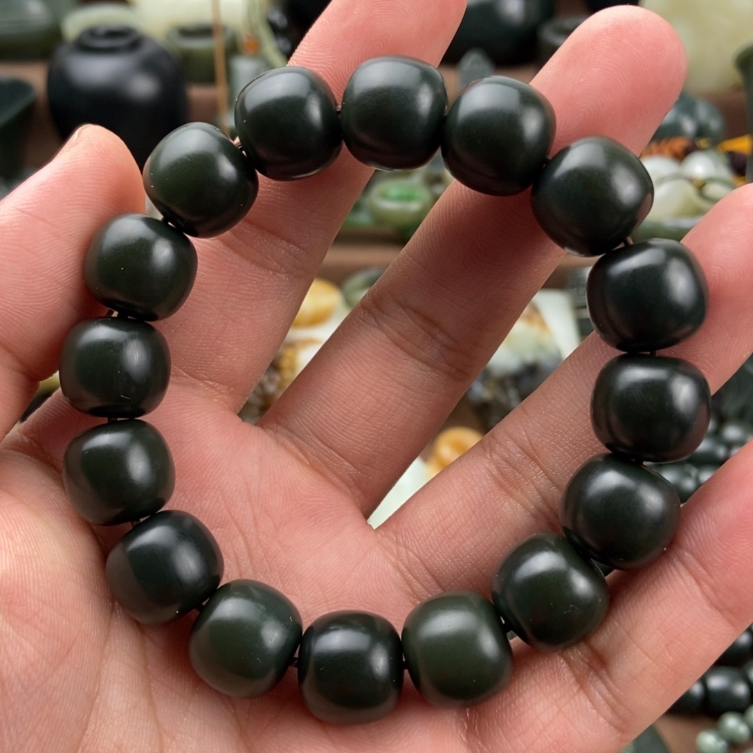 和田玉挂件未镶嵌雪*