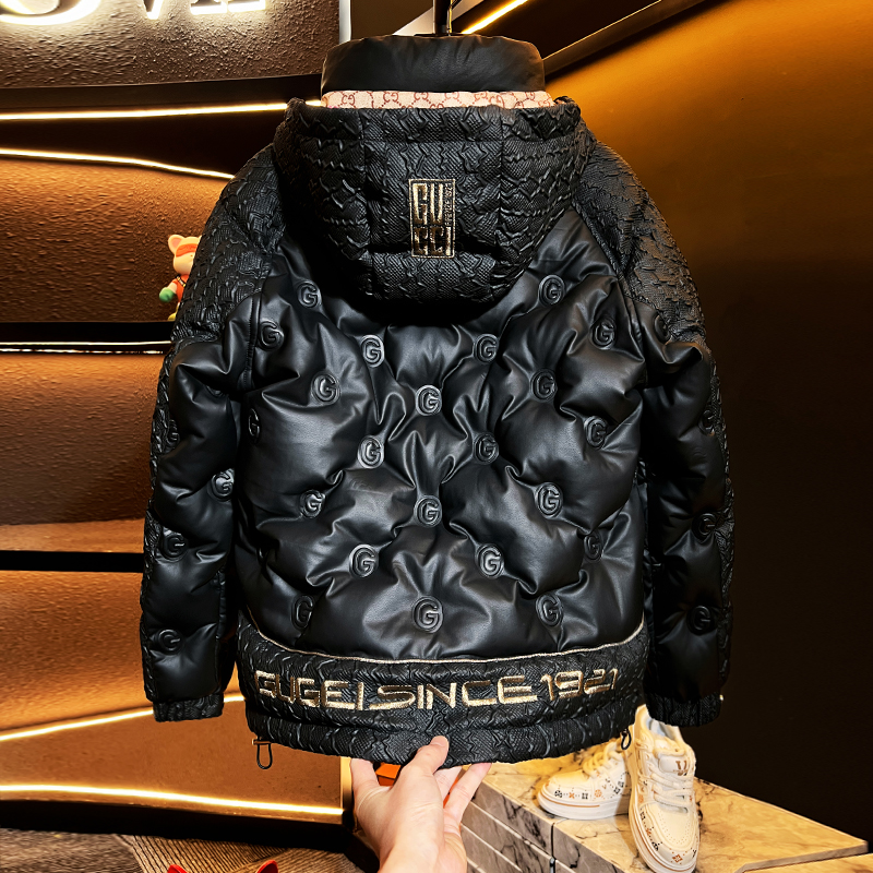 【25775】高奢重磅2025白鸭绒羽绒服冬季厚款男士新款潮时尚羽绒