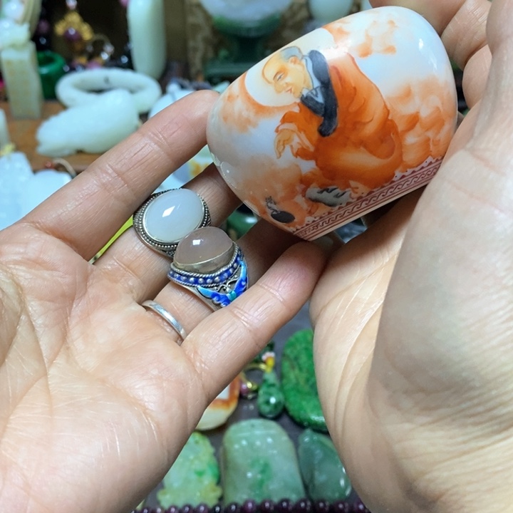 瓷片合**业精美好好看漂亮大器