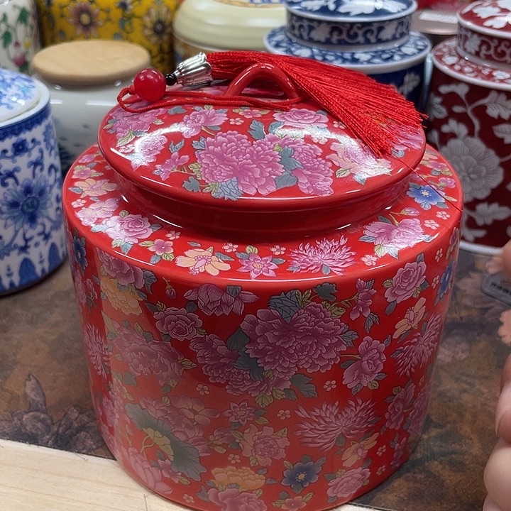 陶瓷罐茶叶罐密封罐储物罐