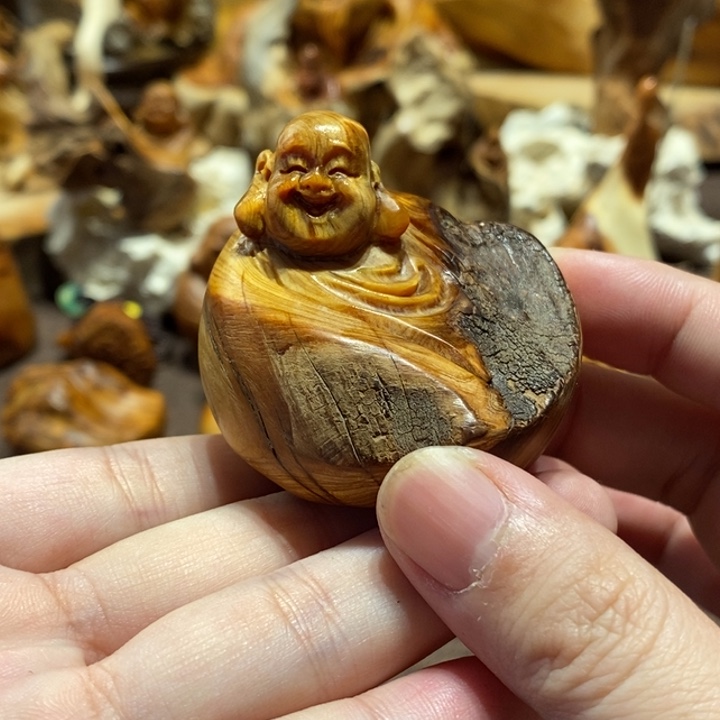 柏木（崖柏）玉化乐乐手把