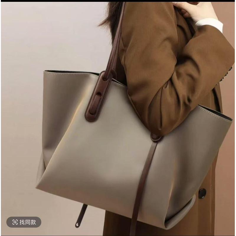 简约百搭高级感2025新大容量女包GN021黑