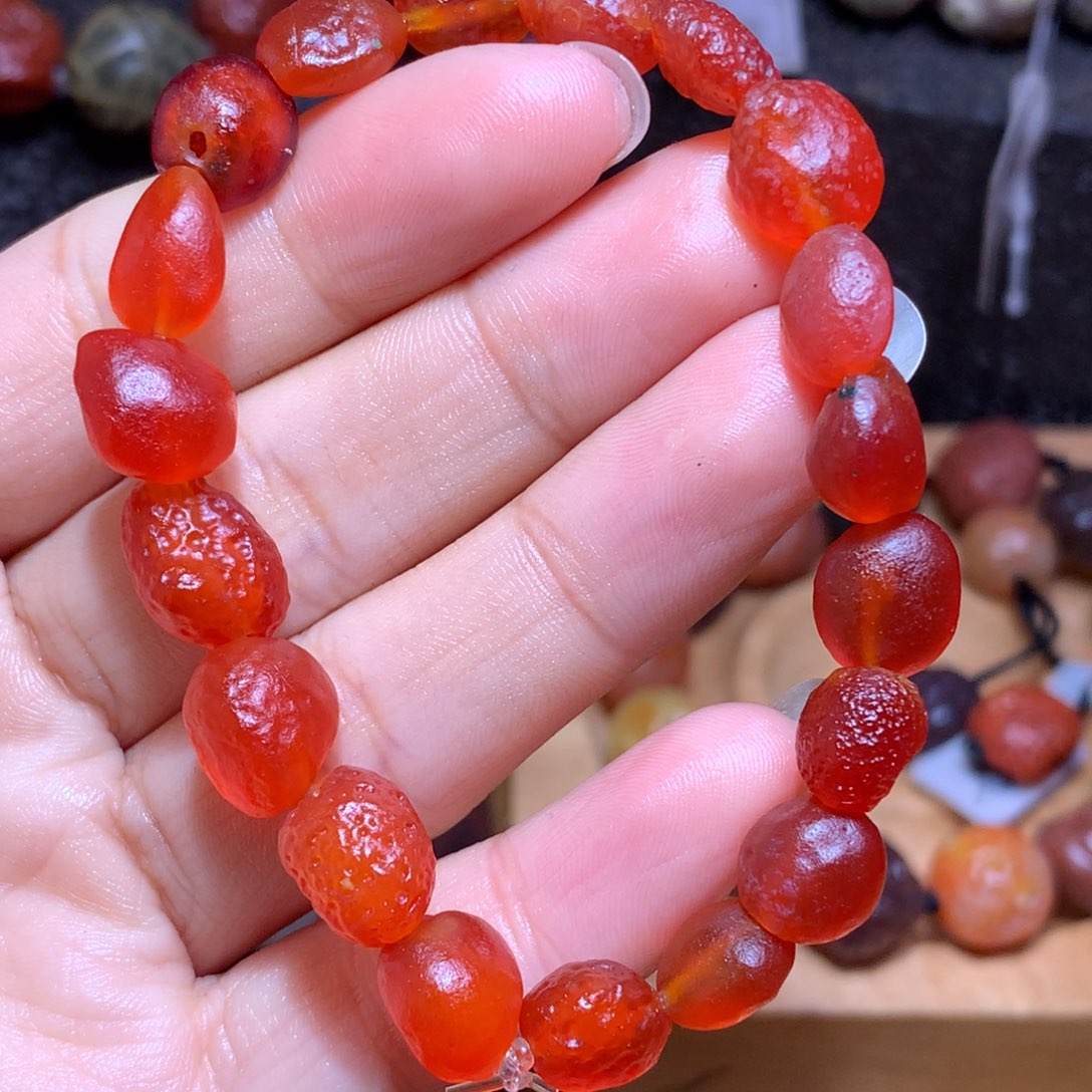 未镶嵌玛瑙/玉髓珠宝半成品