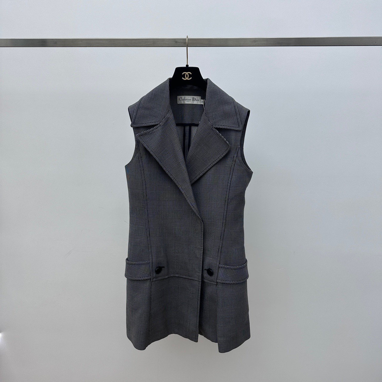 99新 DIOR/迪奥 格子马甲外套 40码01774