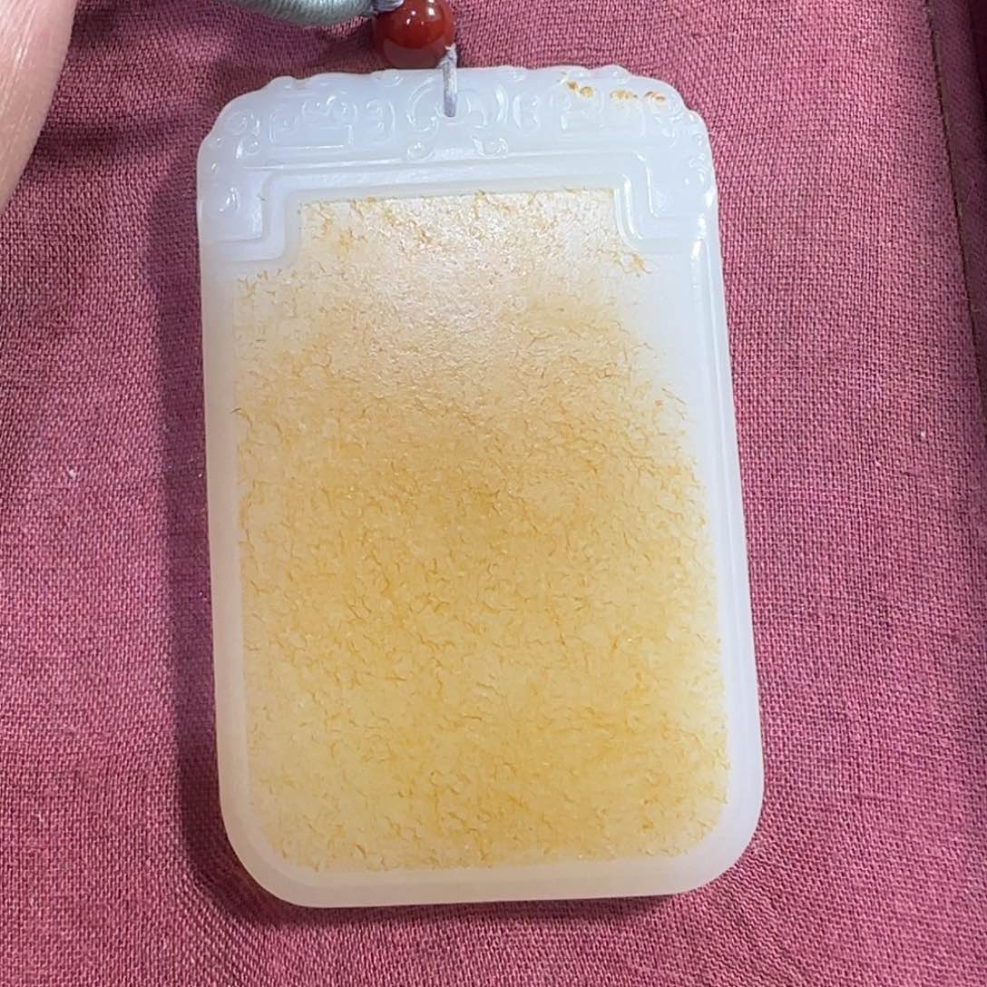 和田玉挂件未镶嵌