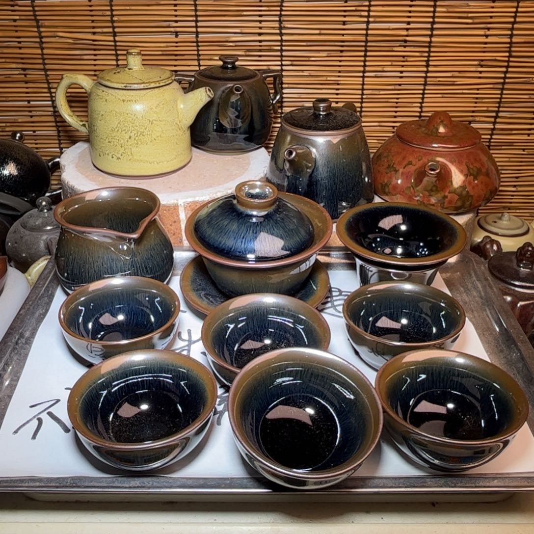 茶盏建窑建盏 微瑕作品