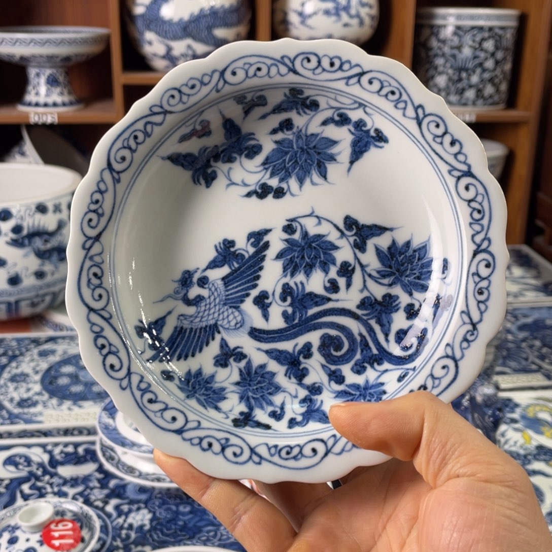 m*y景德镇陶瓷手工手绘