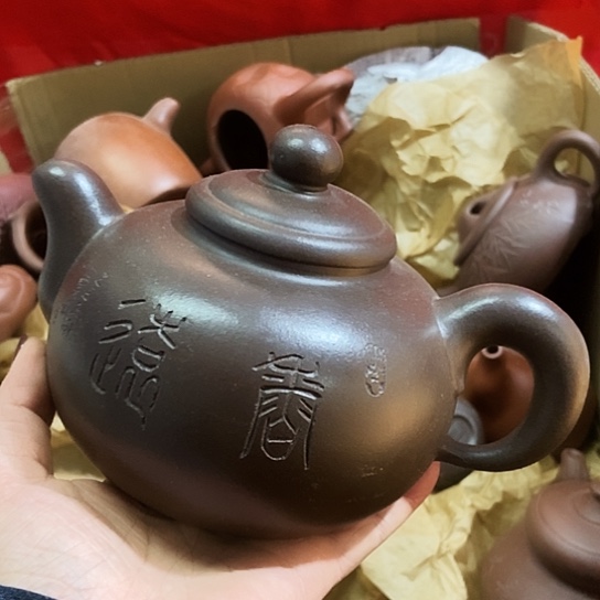 全手工制作宜兴紫砂壶