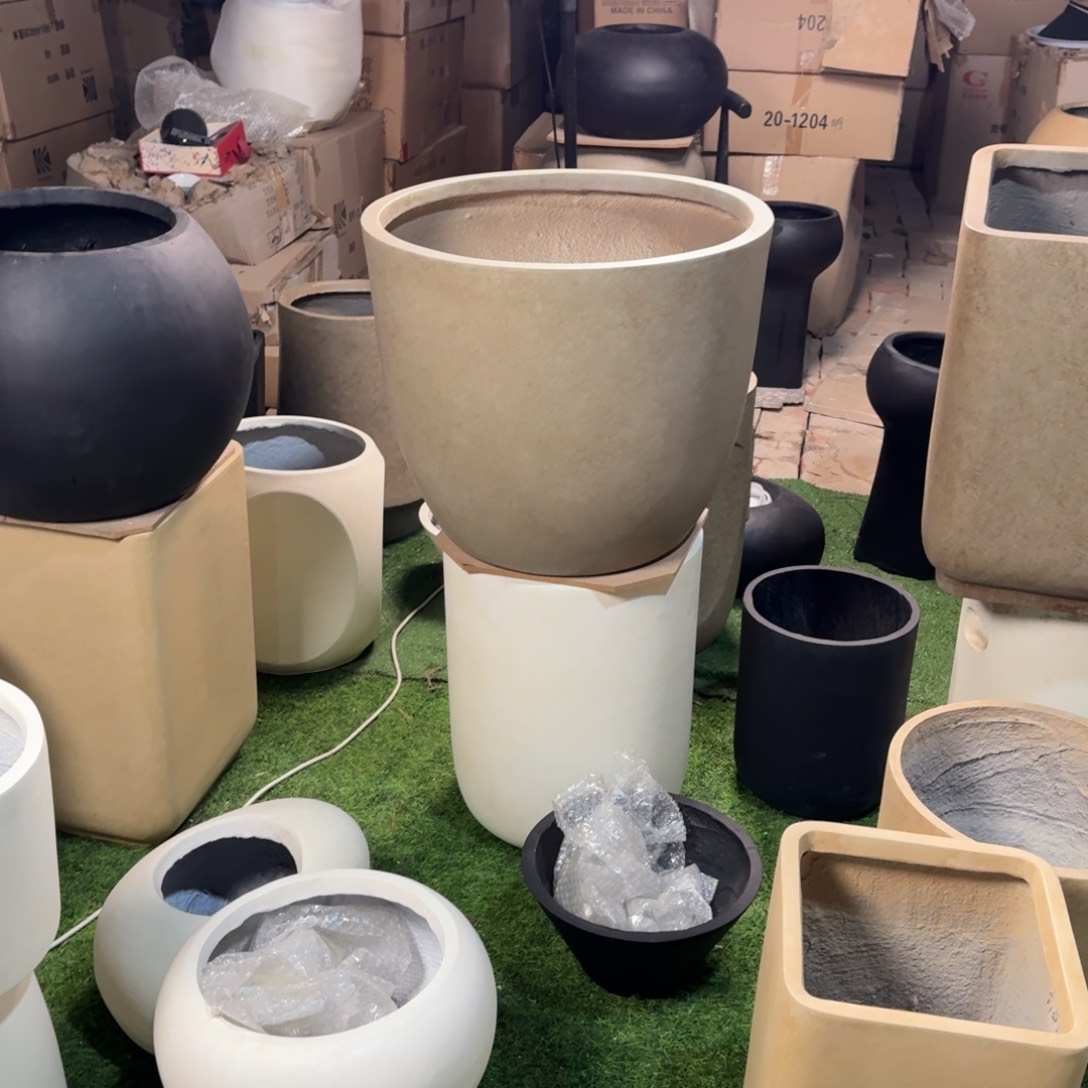 复合镁泥材质大缸器型