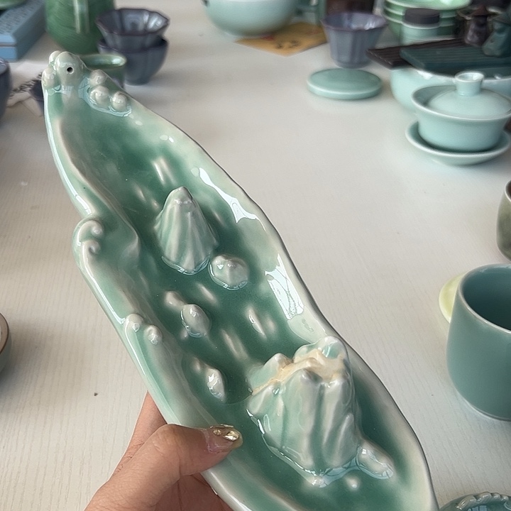 小米茶器龙泉青瓷