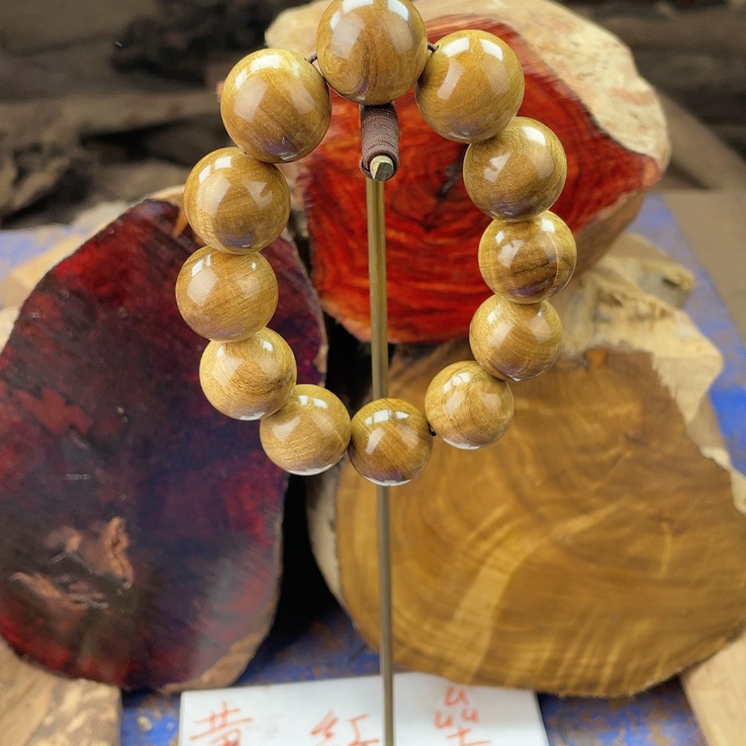 【匠心工艺】海南黎族定制｛垒垒｝-椰香奶香四溢 · 1.8规格文玩手串