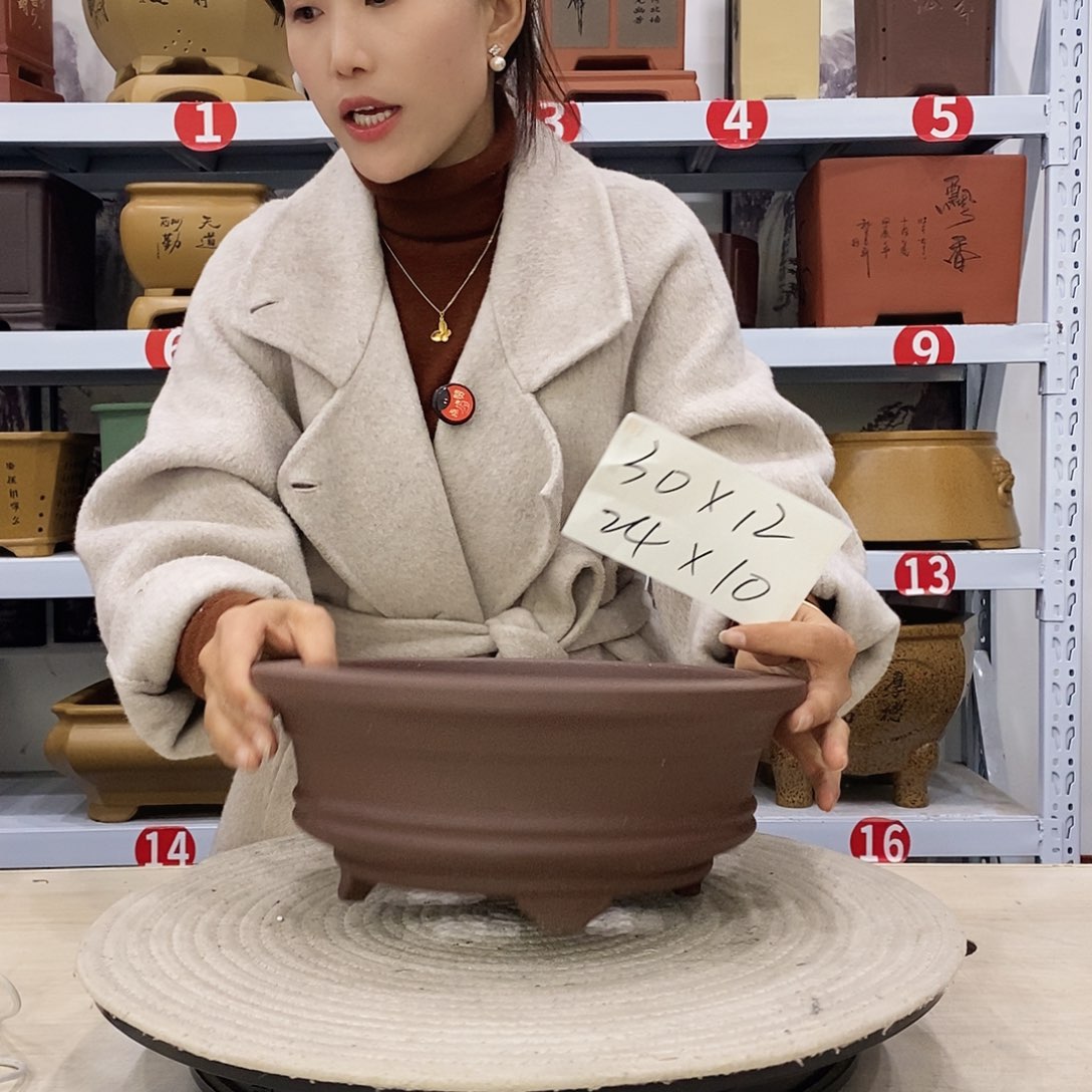 紫砂花盆紫砂花盆