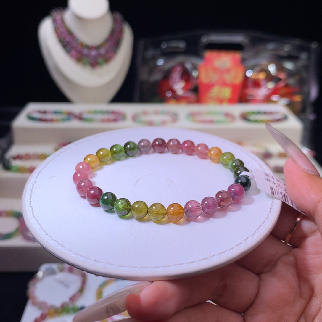 碧玺手链未镶嵌碧玺