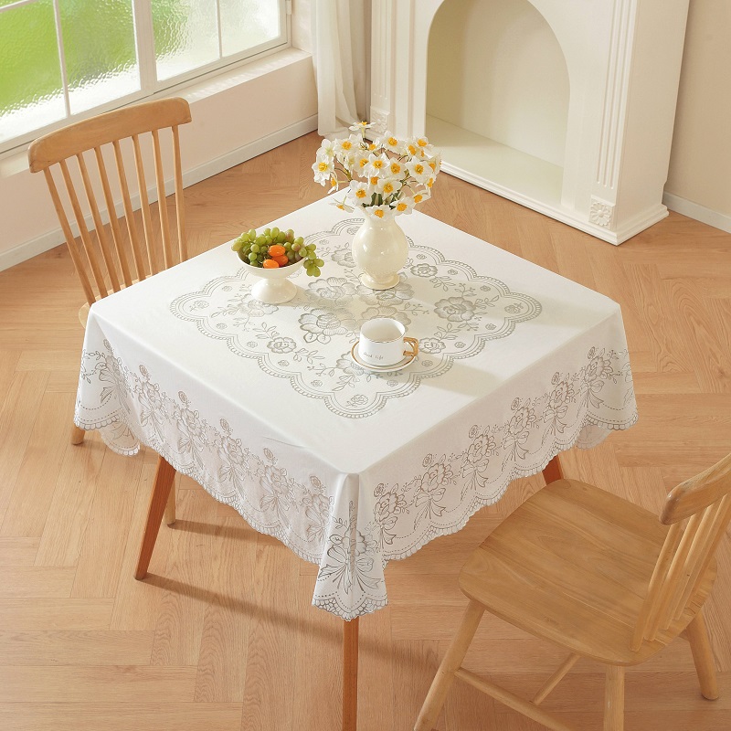 小方桌布防水防油正方形桌布免洗四方桌布八仙桌台布麻将桌垫盖布商品图