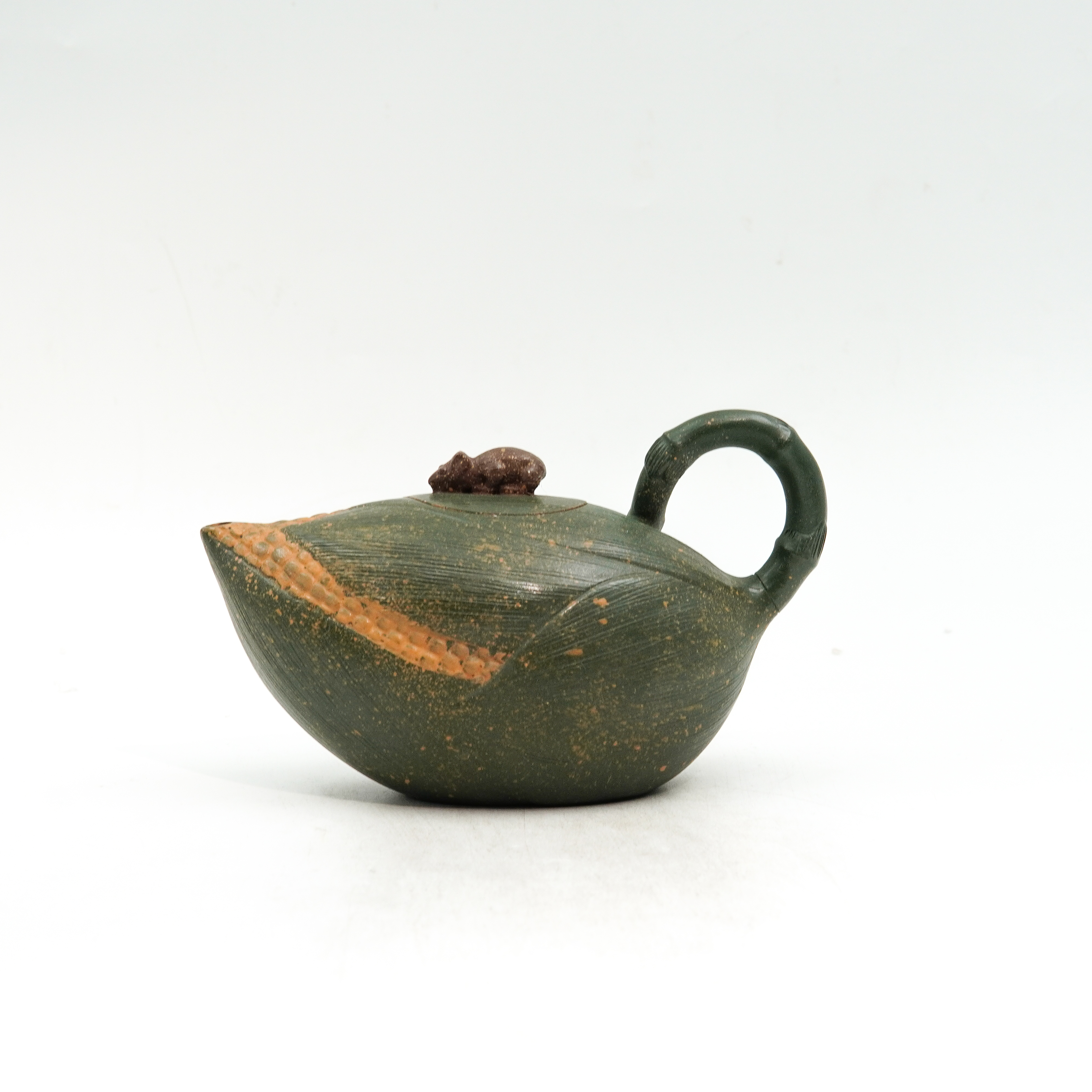 鼠来宝-蒋蓉陶艺-墨绿泥-260cc-PLZYGYSHQ251231003