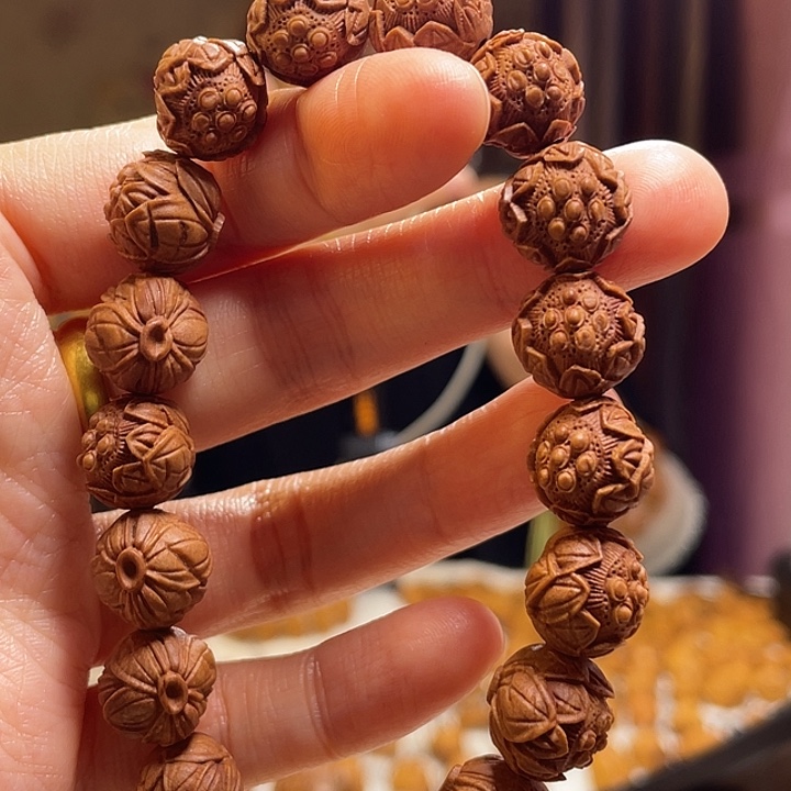 手串/手链橄榄核龙纹桃核