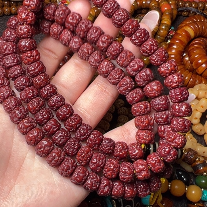 琉璃/树脂/塑料类单圈 手串。