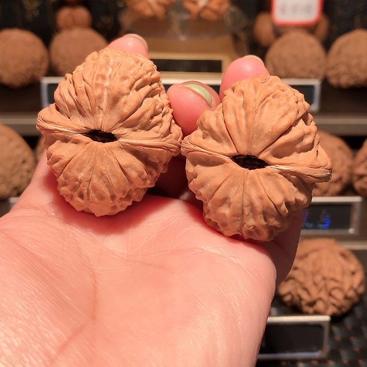 文玩核桃把件大团圆