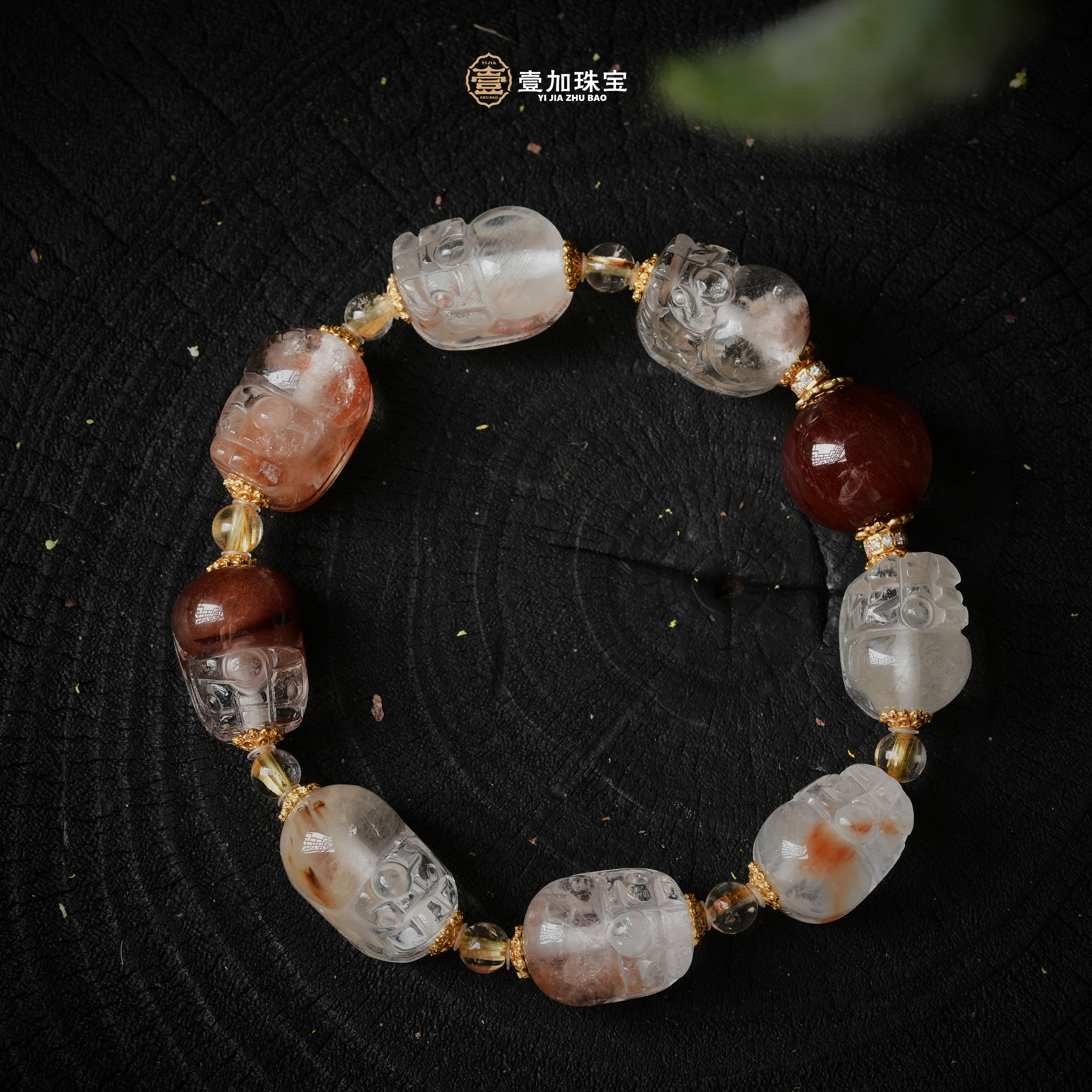 壹加师姐｜手工设计彩兔毛px多宝手串多样性发一7422n