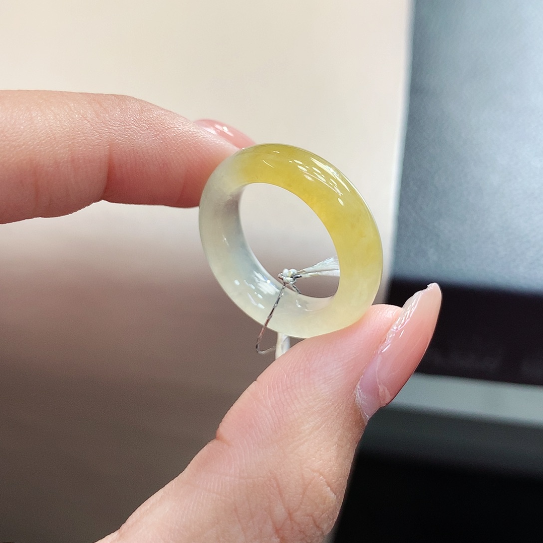 未镶嵌戒圈翡翠11号