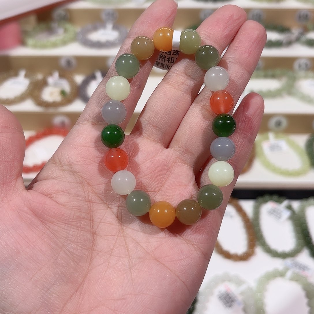 和田玉手链未镶嵌