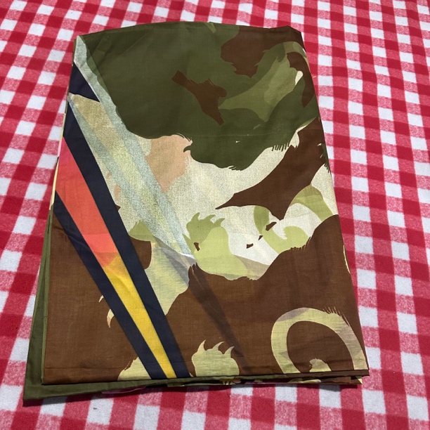 百货 4391 军绿色床单（240x240左右）