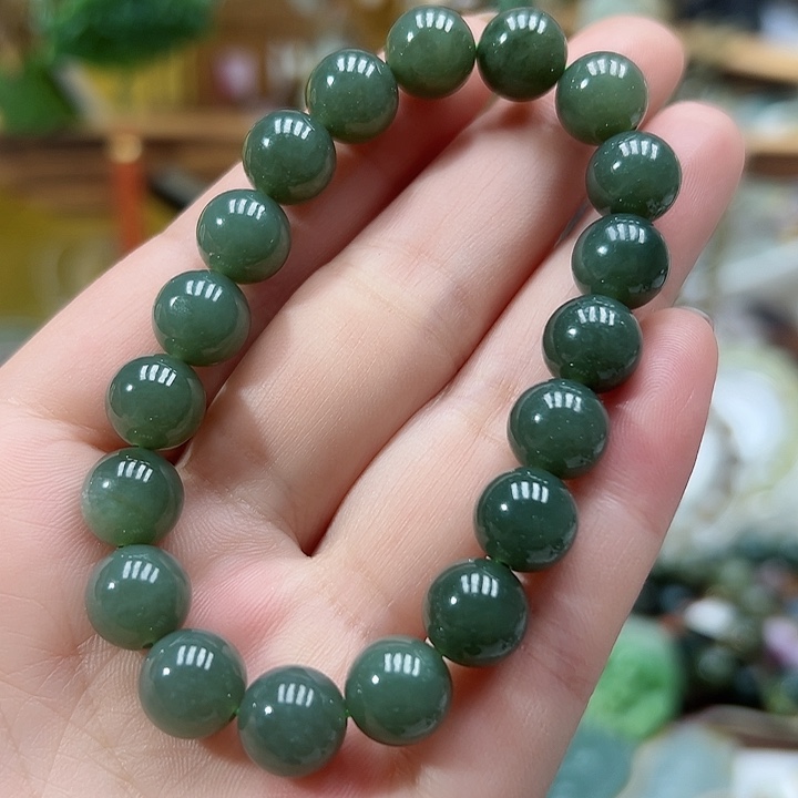 和田玉手链未镶嵌7