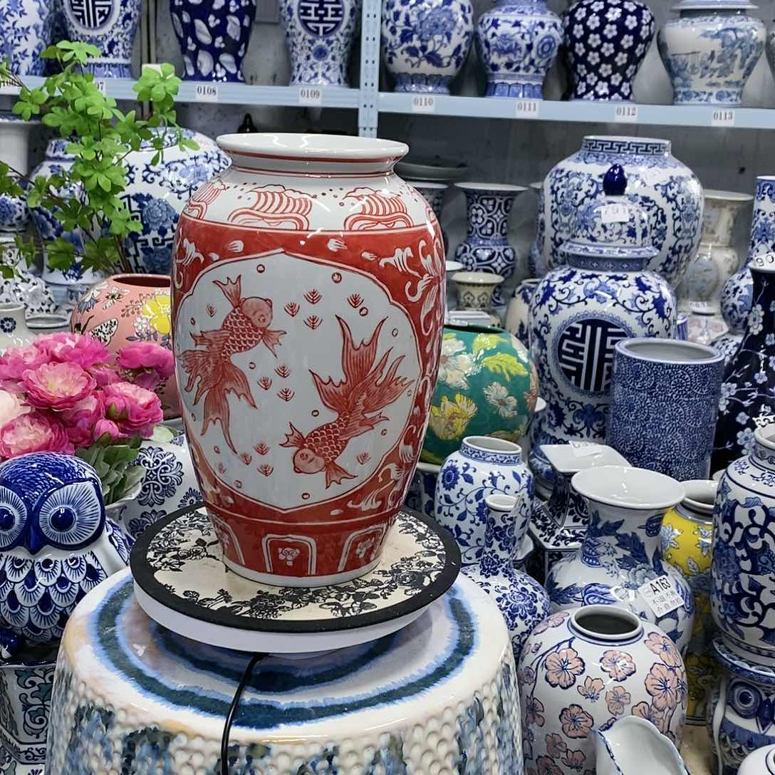 【闪购商品】摆件萝卜瓶瓷器…………………………