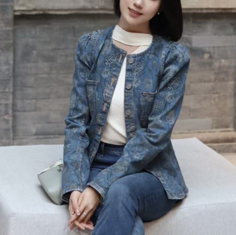 99新 Chanel/香奈儿 蔚蓝/外套/34码/LZ1019P831