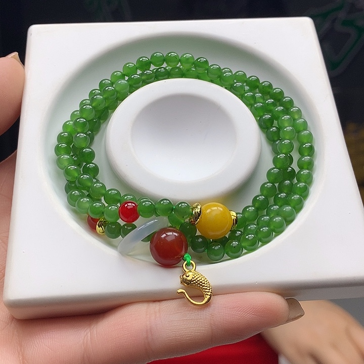 和田玉（碧玉）配饰未镶嵌