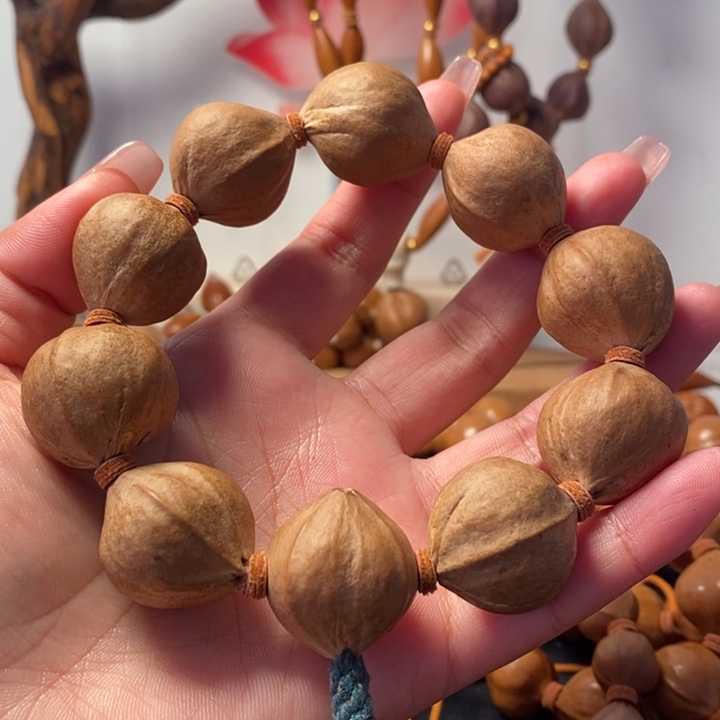 橄榄核手串/手链2.4原皮三花