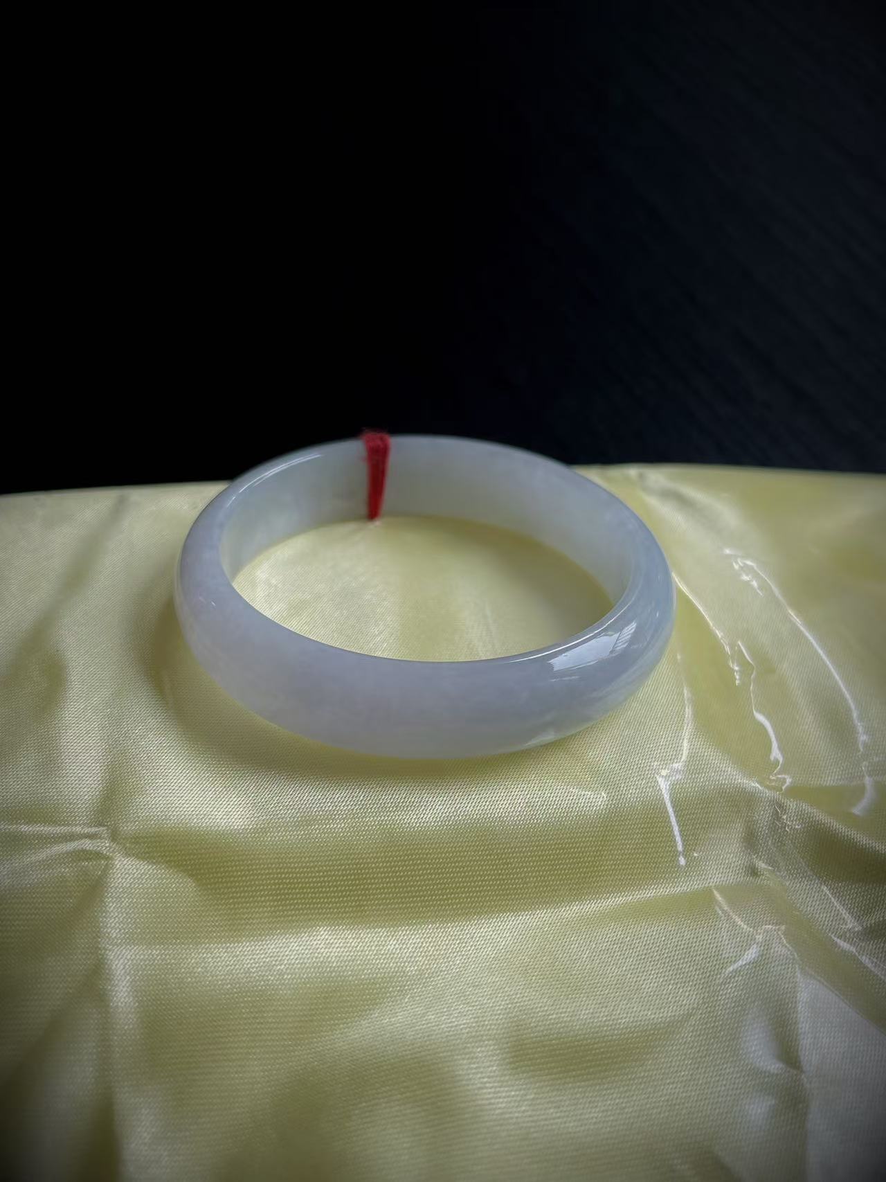 天然缅甸翡翠手镯时尚百搭精美美人镯少女气质平安镯